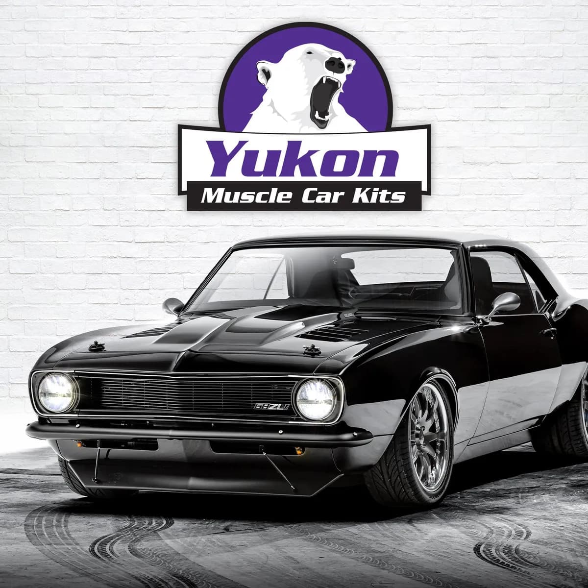 Muscle Car Re-Gear Kit For GM 8.5 Diff 30 Spline 3.42 Ratio 8.5 Inch GM 3.42 Rear R&P Gear/ Install Kit Package With Ak 1563 Axle Bearings (2.25 Inch Od) Yukon Gear
