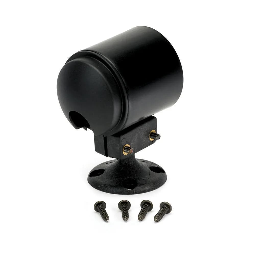 Autometer 48009 Gauge Mount, Roll Pod, Pedestal, Fits 2 1/16 Gauge, Black