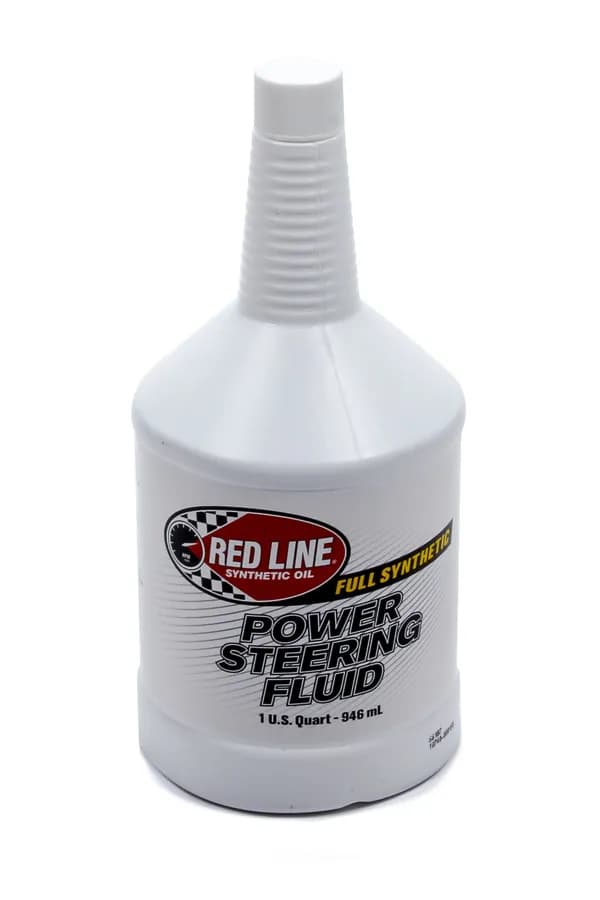 Power Steering Fluid Synthetic 1 Quart Red Line Oil