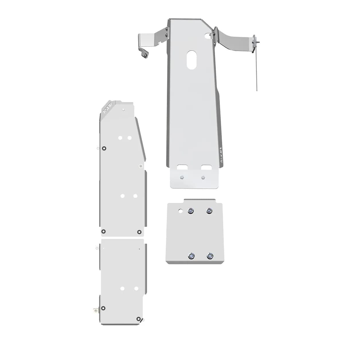 Jeep Wrangler JL Skid Plate Kit (3 Pcs) LWB | 2.0L