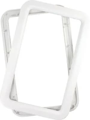 rv Deluxe Entry Door Window Frame White