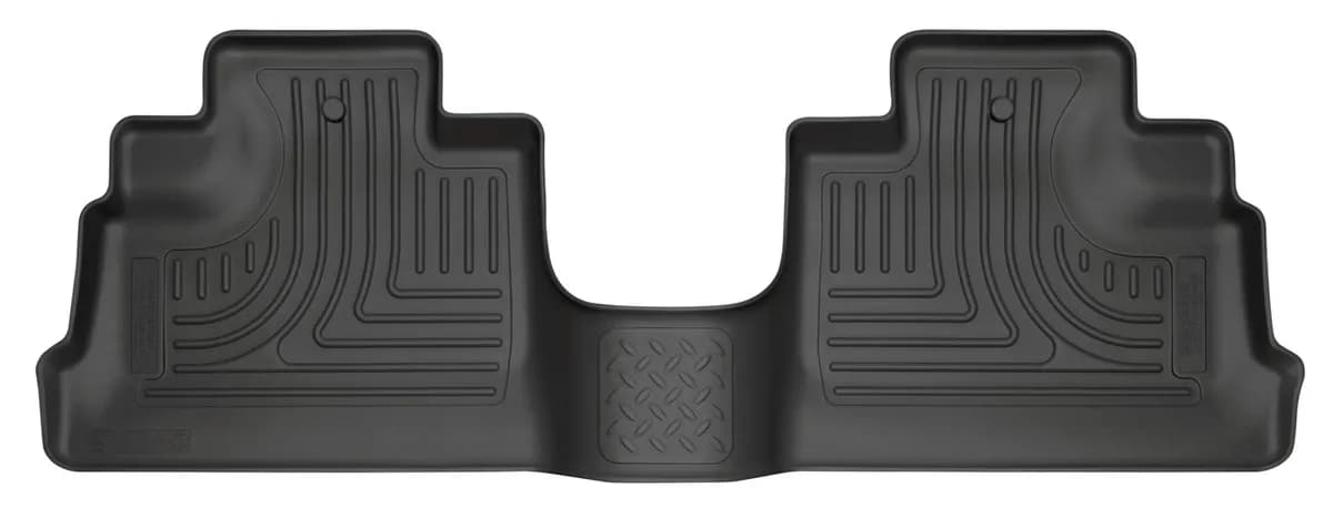 1116 Wrangler Unlimited (4 Dr) Weatherbeater Second Seat Floor Liners Black