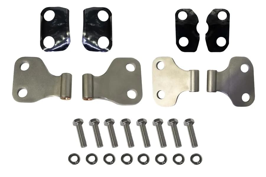 18c Wrangler 2dr Body Hinge Set Prepped For Paint