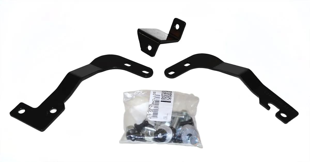 Go Rhino 55285 - RC2 & RC2 LR Bull Bar - Mounting Bracket Kit Only - Textured Black