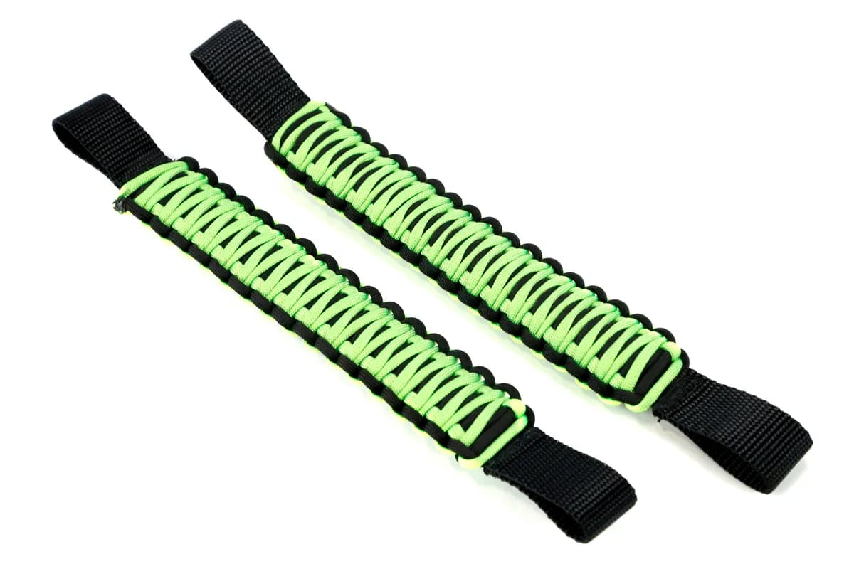 Paracord Grab Handles For Headrests For Jeep® Wrangler Jk, Jku, Jl, Jlu, Gladiator, Toyota® Tacoma, Ford® Bronco And Other Vehicles With Removable Head Rests (Pair of 2) | Bartact®