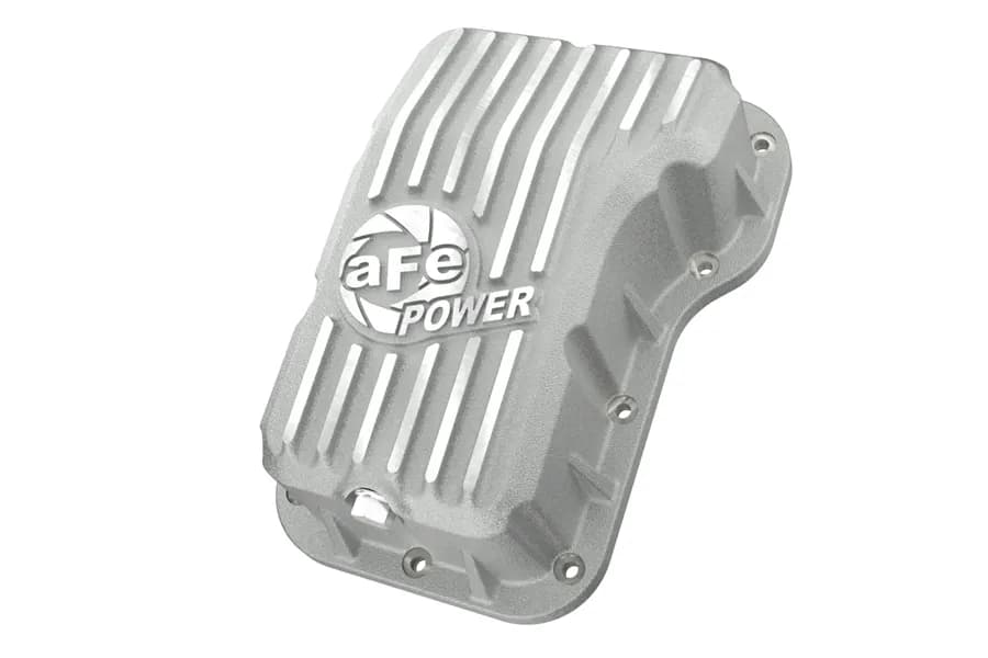 aFe POWER Street Series Engine Oil Pan - Raw w/ Machined Fins - JL 2.0L