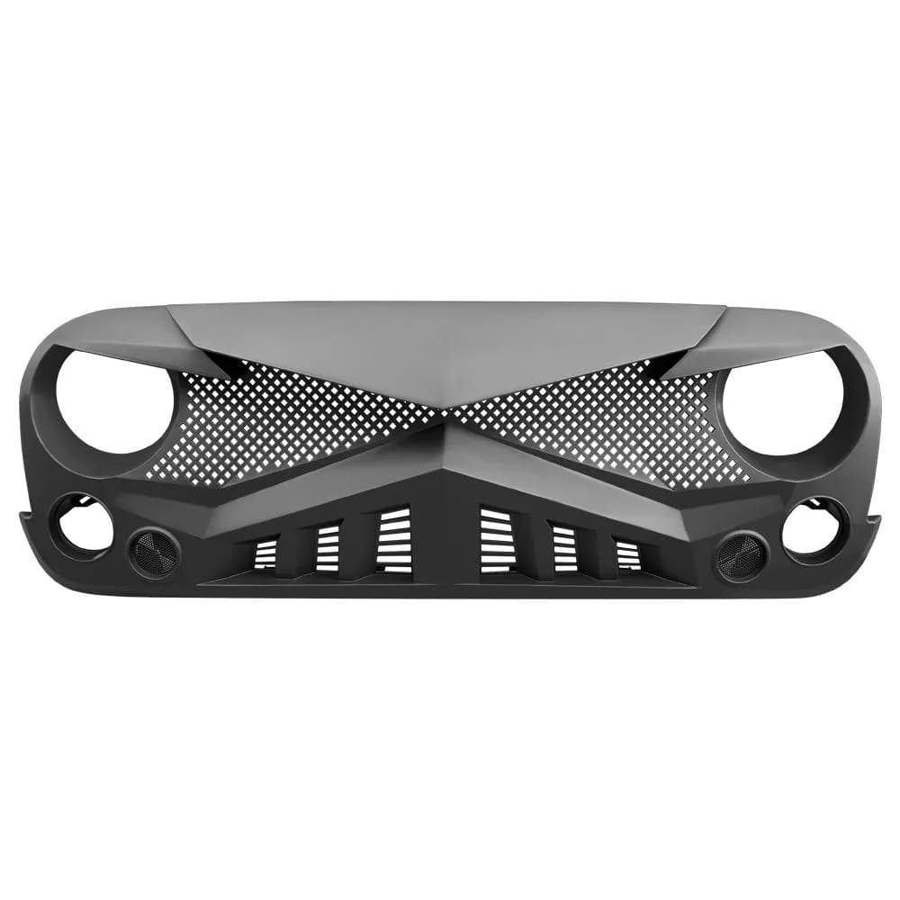 American Modified Amjpaa00114 Hawke Grille - Matte Black