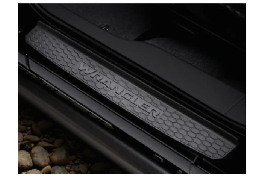82215394 - Mopar Door Sill Guards Black JL 4dr