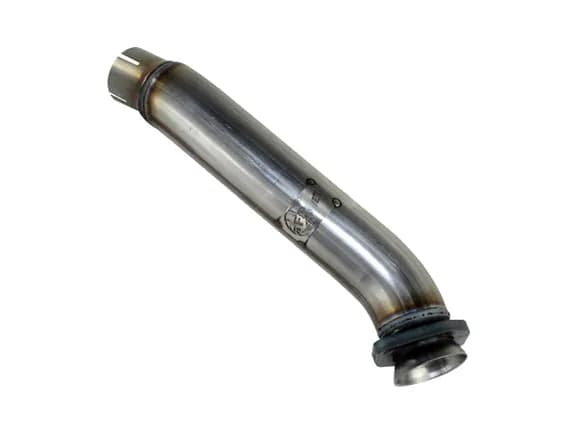 aFe POWER Twisted Steel Loop Delete Down-Pipe 2.5in 409SS Exhaust System - 2012+ JK