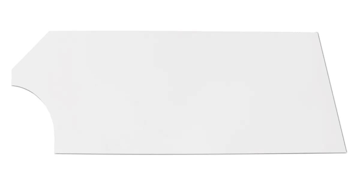 Door High Impact Plastic White Right