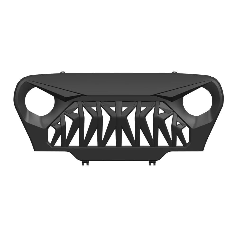 American Modified Amjpba00103 Shark Grille - Matte Black