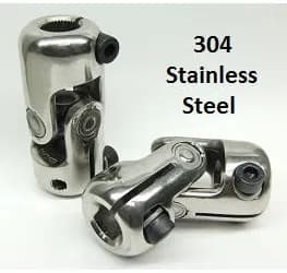 U-Joint - 3/4" DD x 3/4" 30-Spline - Stainless Steel - 8050280