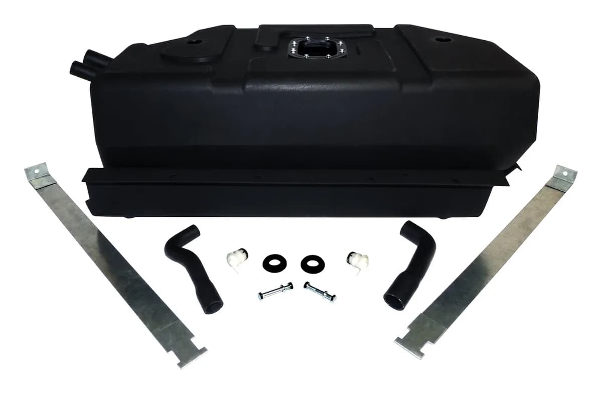 Fuel Tank and Skid Plate Master Kit; Includes Fuel Tank; Skid Plate; Hoses; Straps; and Vent Valves;