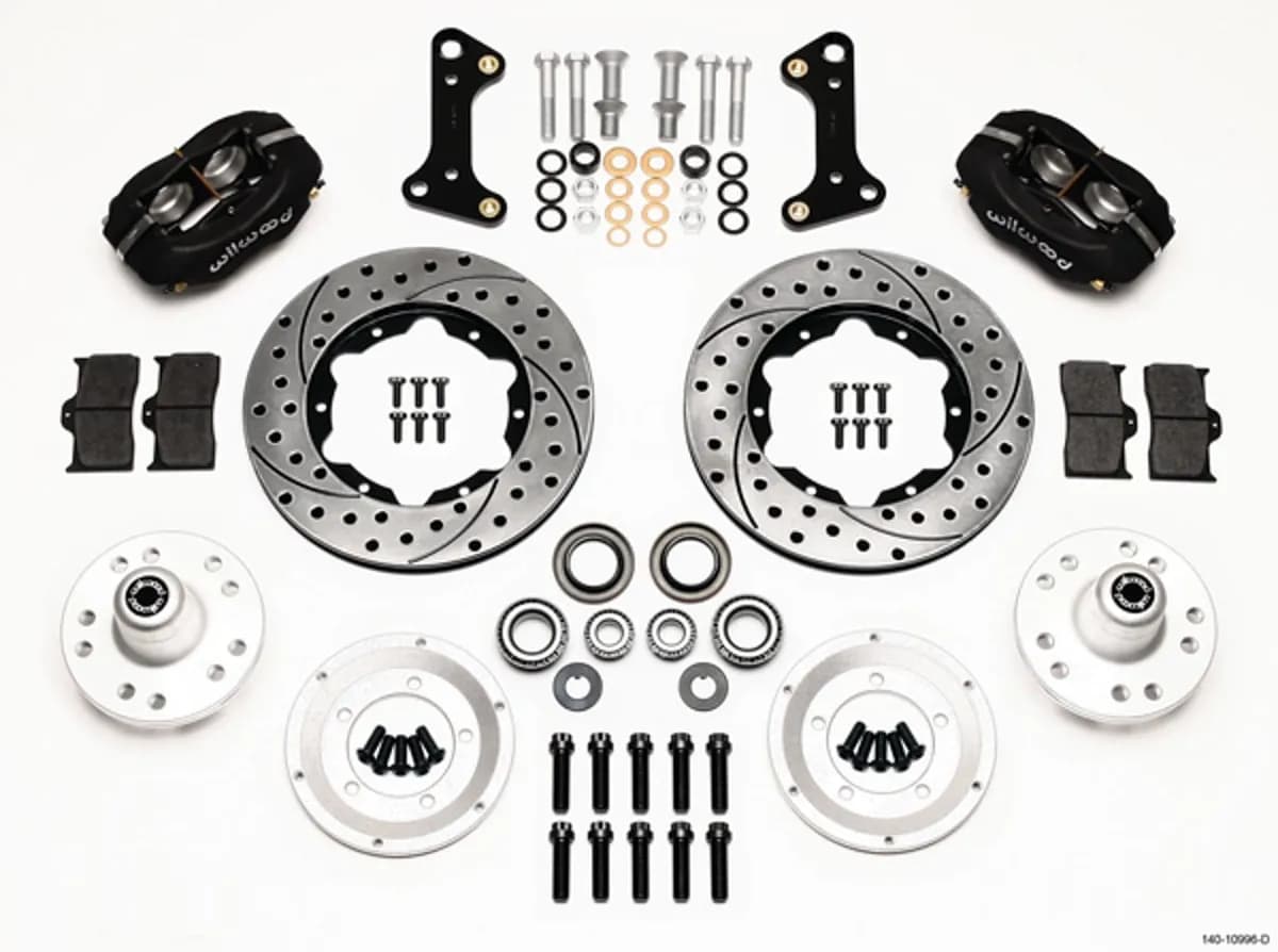 Wilwood FDLI Front Kit 11.00in Drilled 67-69 Camaro 64-72 Nova Chevelle