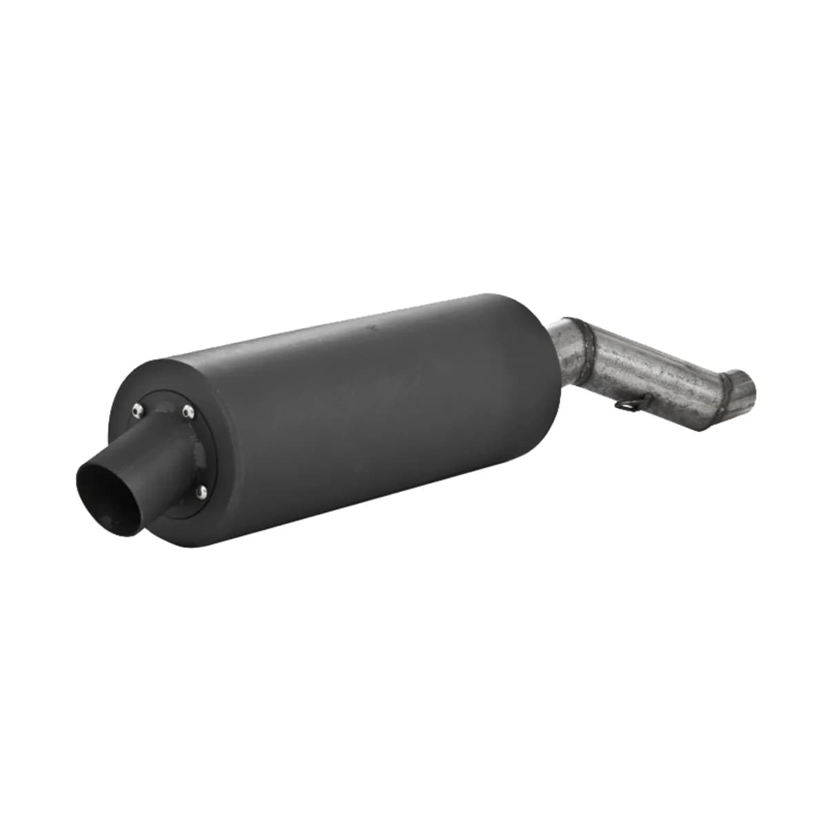 ATV Exhaust System With Sport Muffler; Slip-On System; 1.75 in. Inlet; 4.25 in. Diameter Body;