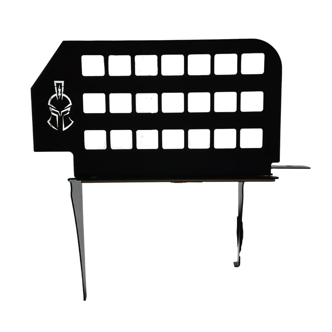 Jeep Wrangler Unlimited JL (18-23) Refuge Molle Air Compressor Mount (Black) - JL2DRHTMNT