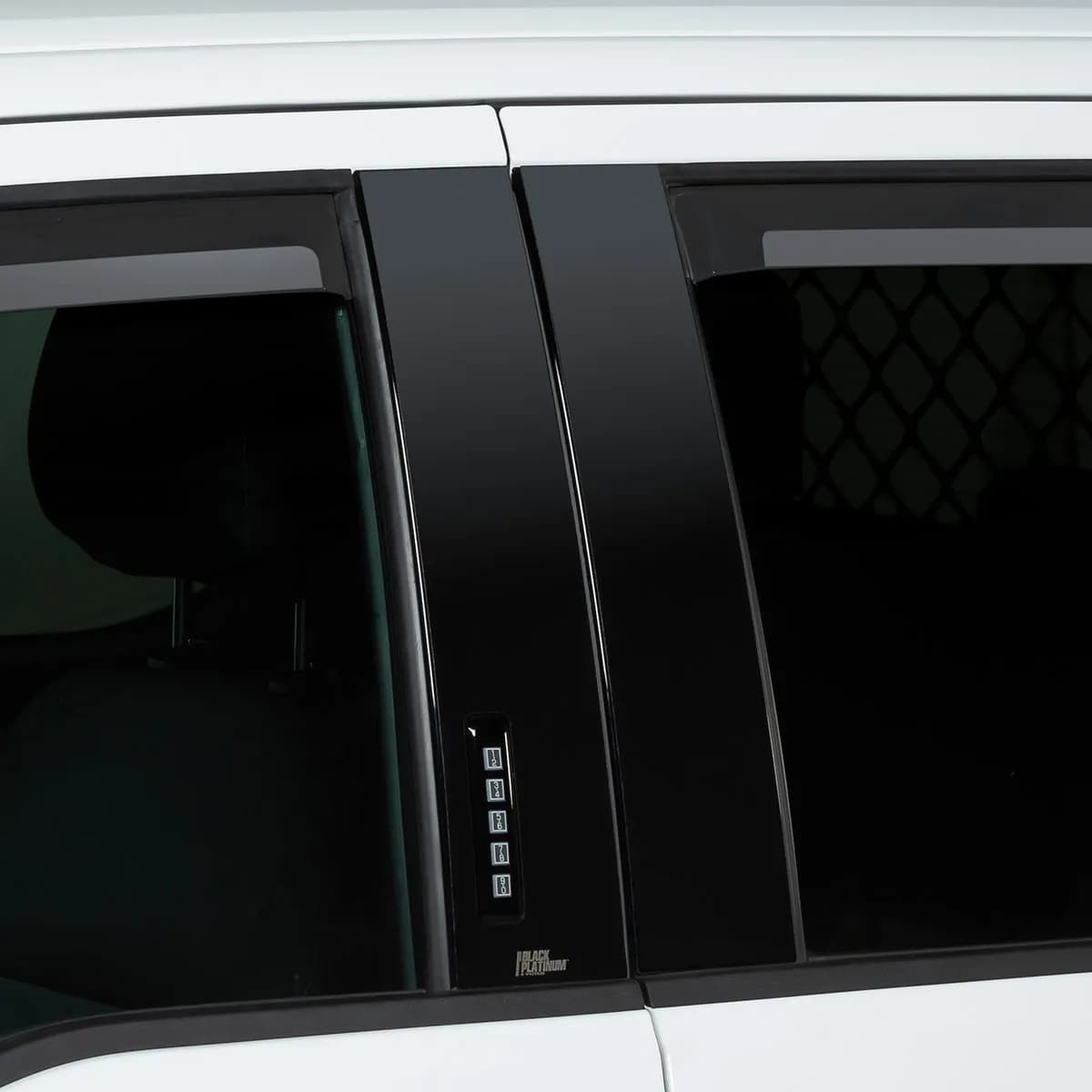 Black Platinum Pillar Posts Classic Chevrolet Colorado - Crew Cab