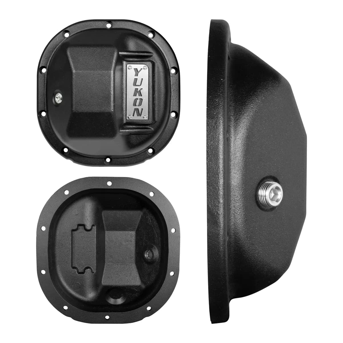 Hardcore Nodular Iron Cover For 8.8 Inch Ford 8.8 Inch Ford Rear Nodular Iron Differential Cover Straight Axle (Not Irs) Yukon Gear