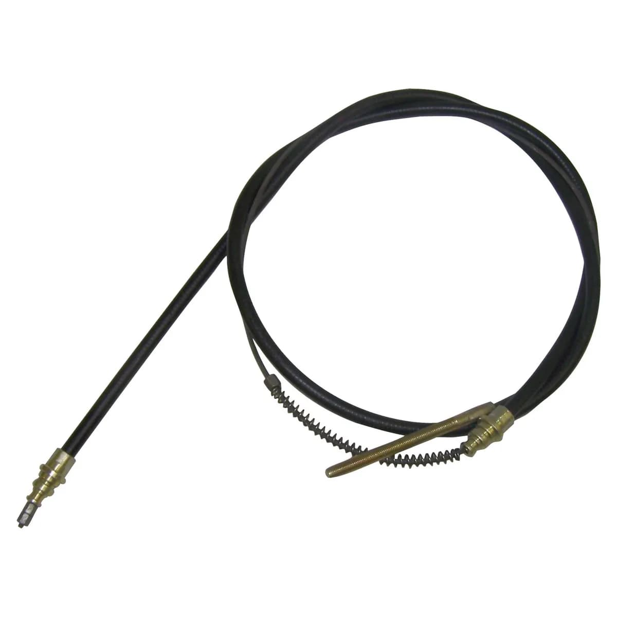 Crown Automotive Jeep Replacement J0999979 Front Parking Brake Cable for 1972-1975 Jeep CJ-6