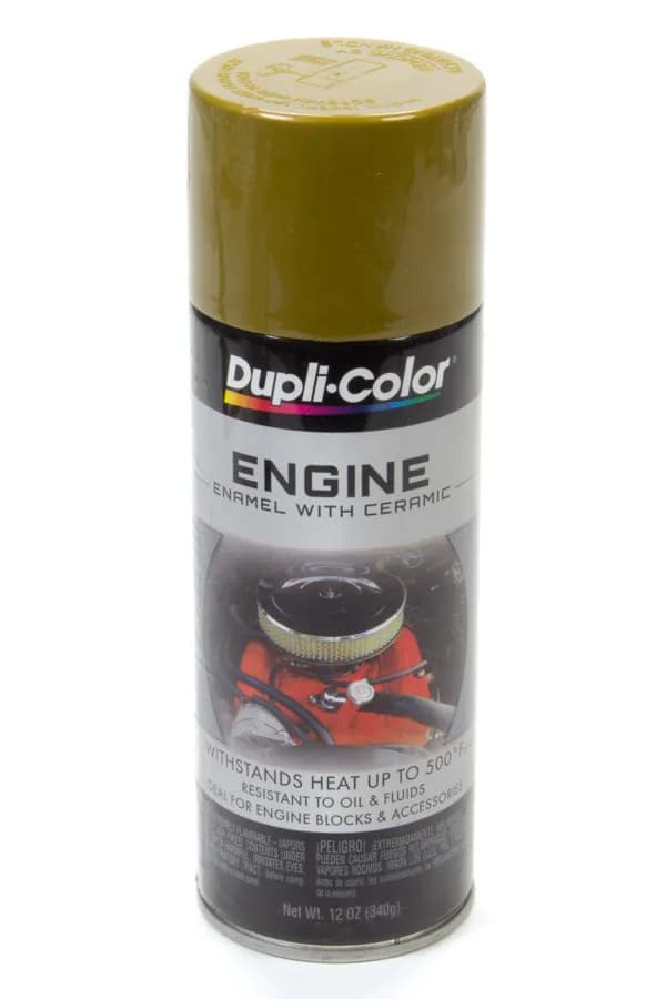 Engine Enamel With Ceramic; Universal Gold; 12 Oz. Aerosol