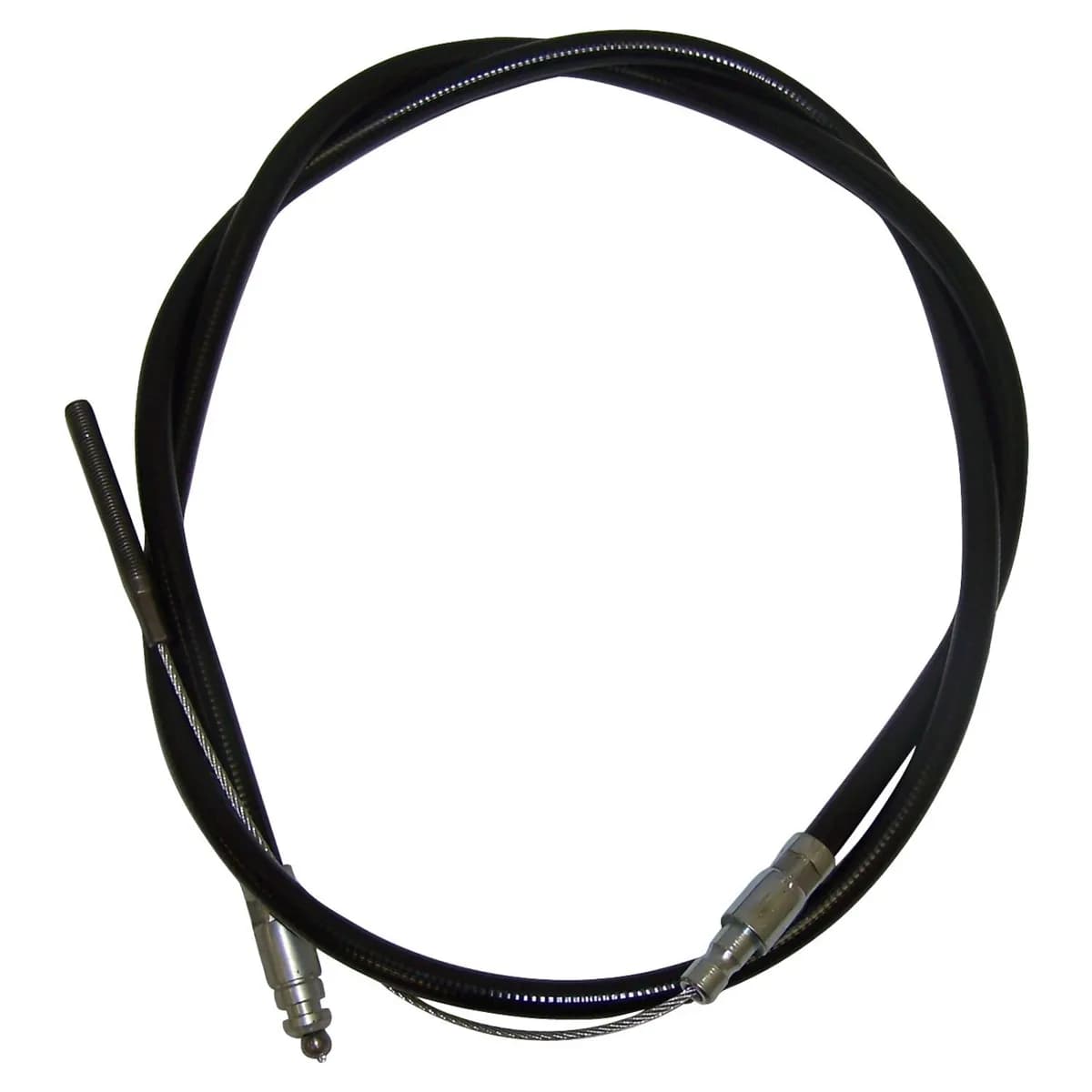 Crown Automotive Jeep Replacement J0911693 Parking Brake Cable for Select 1955-1971 CJs w/ T98 Transmission, 69-3/8 Long