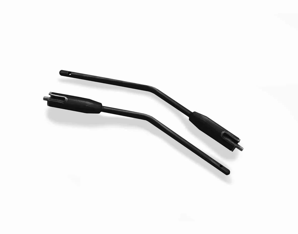 Exterior Accessories 2018 to Present Mirrors Isolated Leg Kit Black