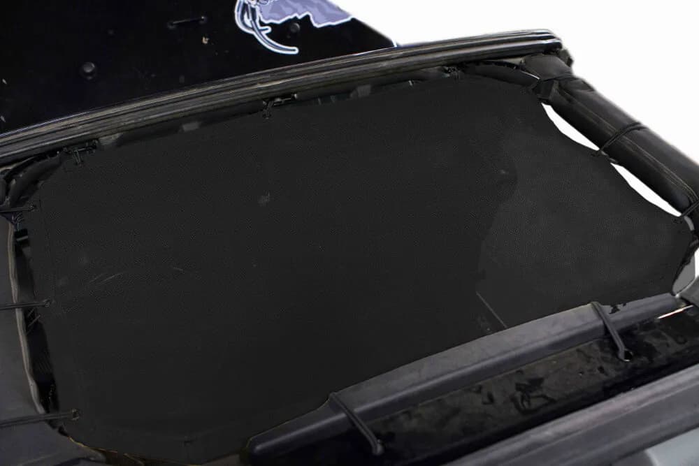 Tops and Covers 2007-2009 Fabric Teddy 2 or 4 Door, Front Seat Only Black