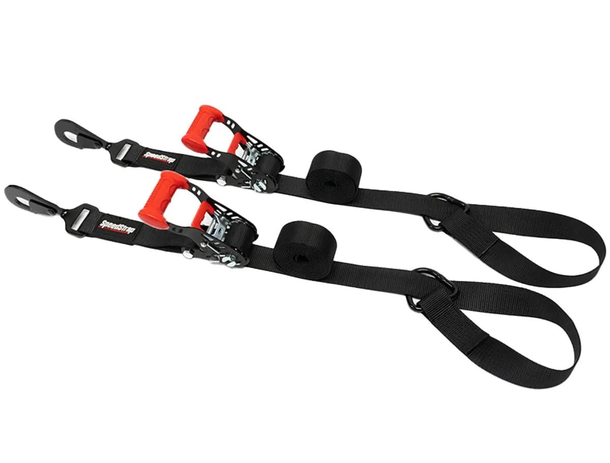 Speedstrap 1.5 UTV Wheel Lasso Tie-Down (2 Pack) - Black 15240-2