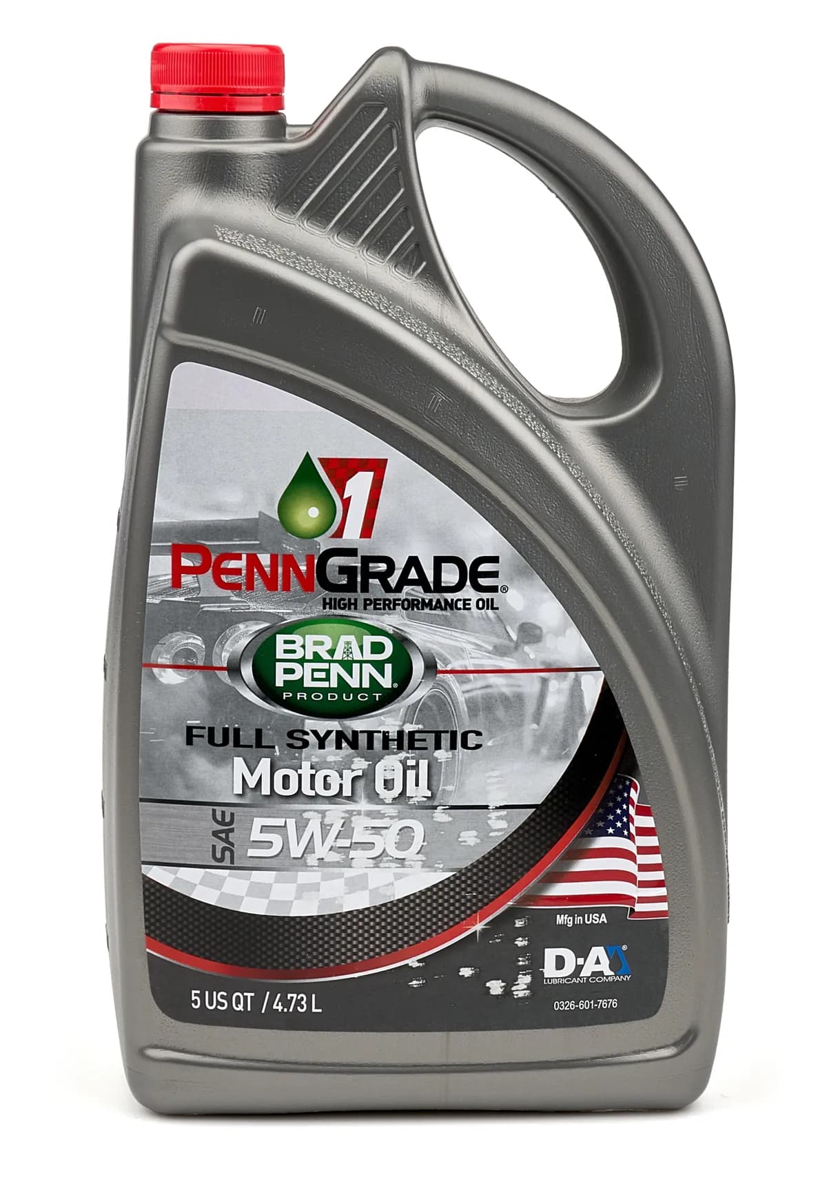 Penngrade 1 Full Synthetic High Performance Oil SAE 5w50 5 qt Case of 4