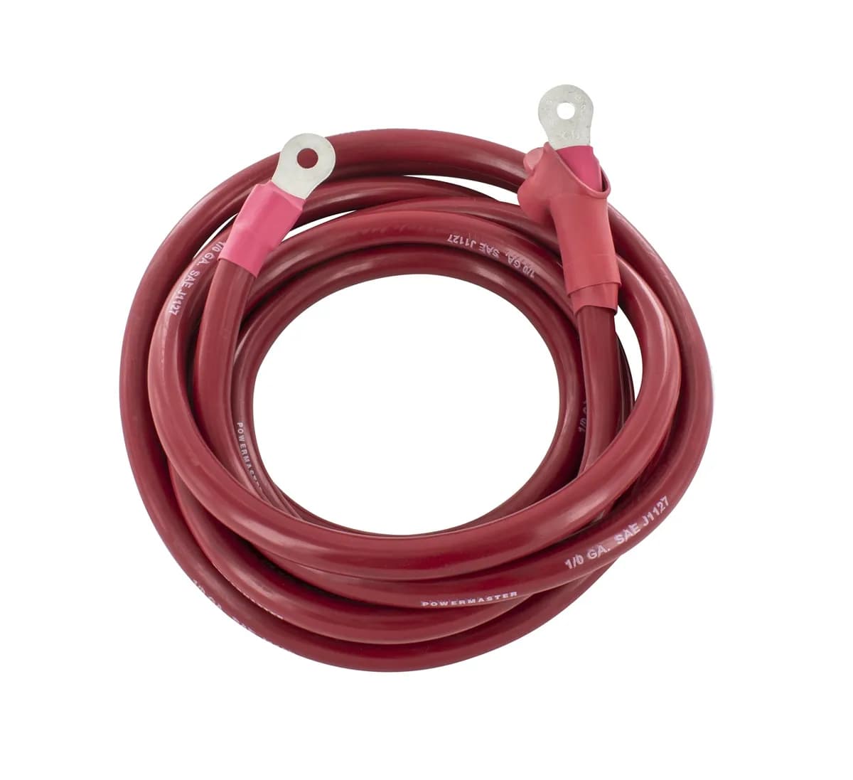 Charge Wire; 12 Foot; Charge Wire Alt To Battery; 5/16 in. Battery Eyelet; 1/4 in. Alternator Eyelet;