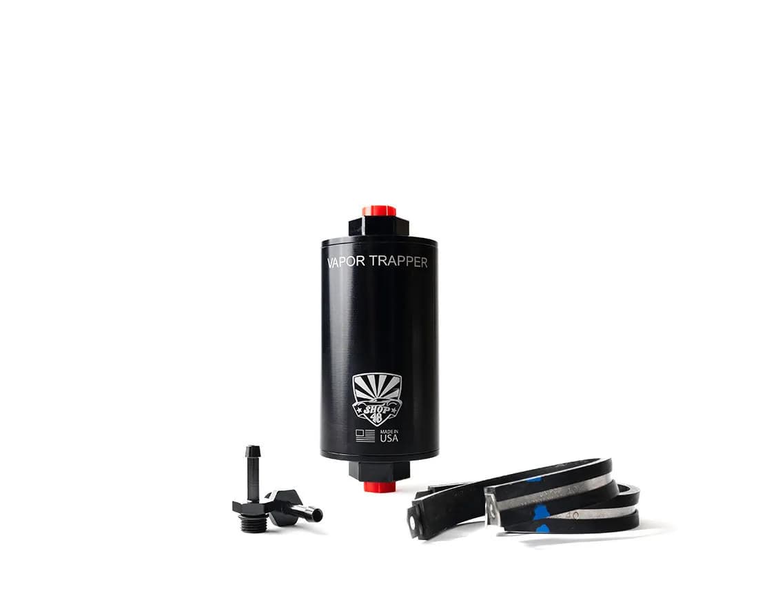 Basic Install Package 4in Black w/Dell Clamps