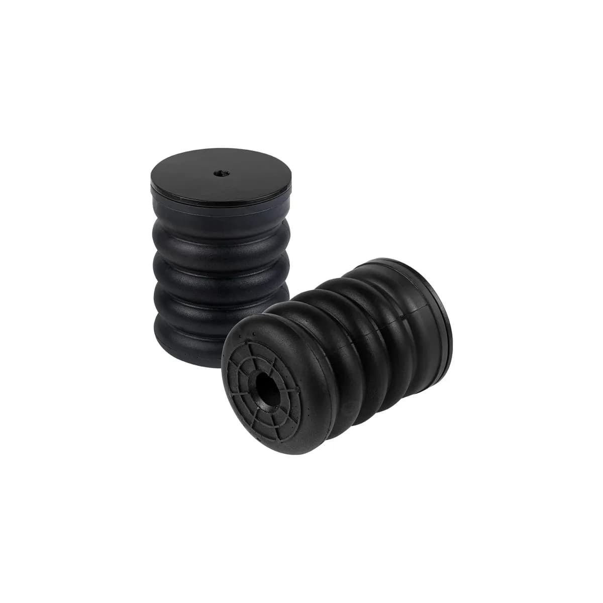 SumoSprings; Front Or Rear; Incl. One 1 in. Spacers; For Fabricators And Custom Applications; One Piece Hollow Center; 1500 lbs. At 50 Percent Compression; Black;