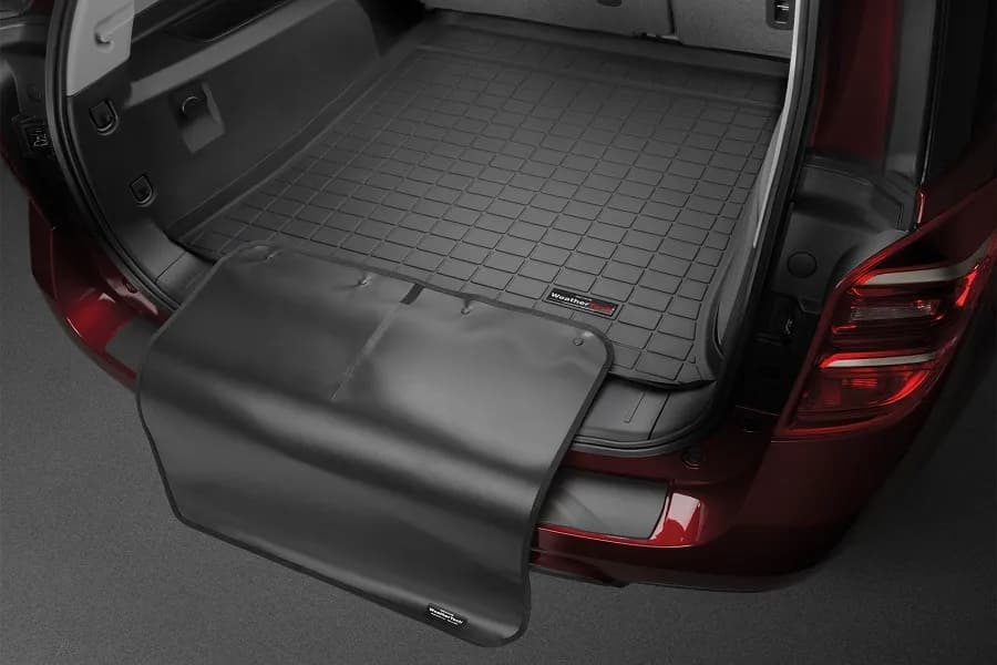 Cargo Liner w/Bumper Protector; Black; Behind 2nd Row Seating;