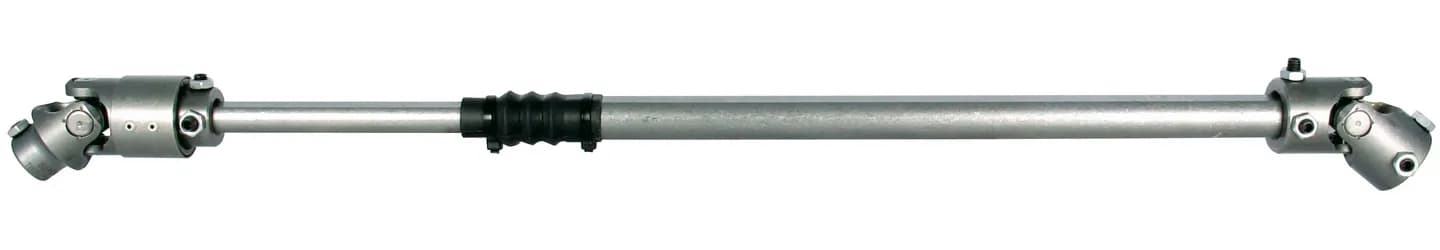 Borgeson - Steering Shaft - P/N: 000915 - 1976-1986 Jeep CJ heavy duty telescopic steel steering shaft. Connects from factory column to steering box. For Jeeps with manual steering. Includes vibration reducer upgrade.