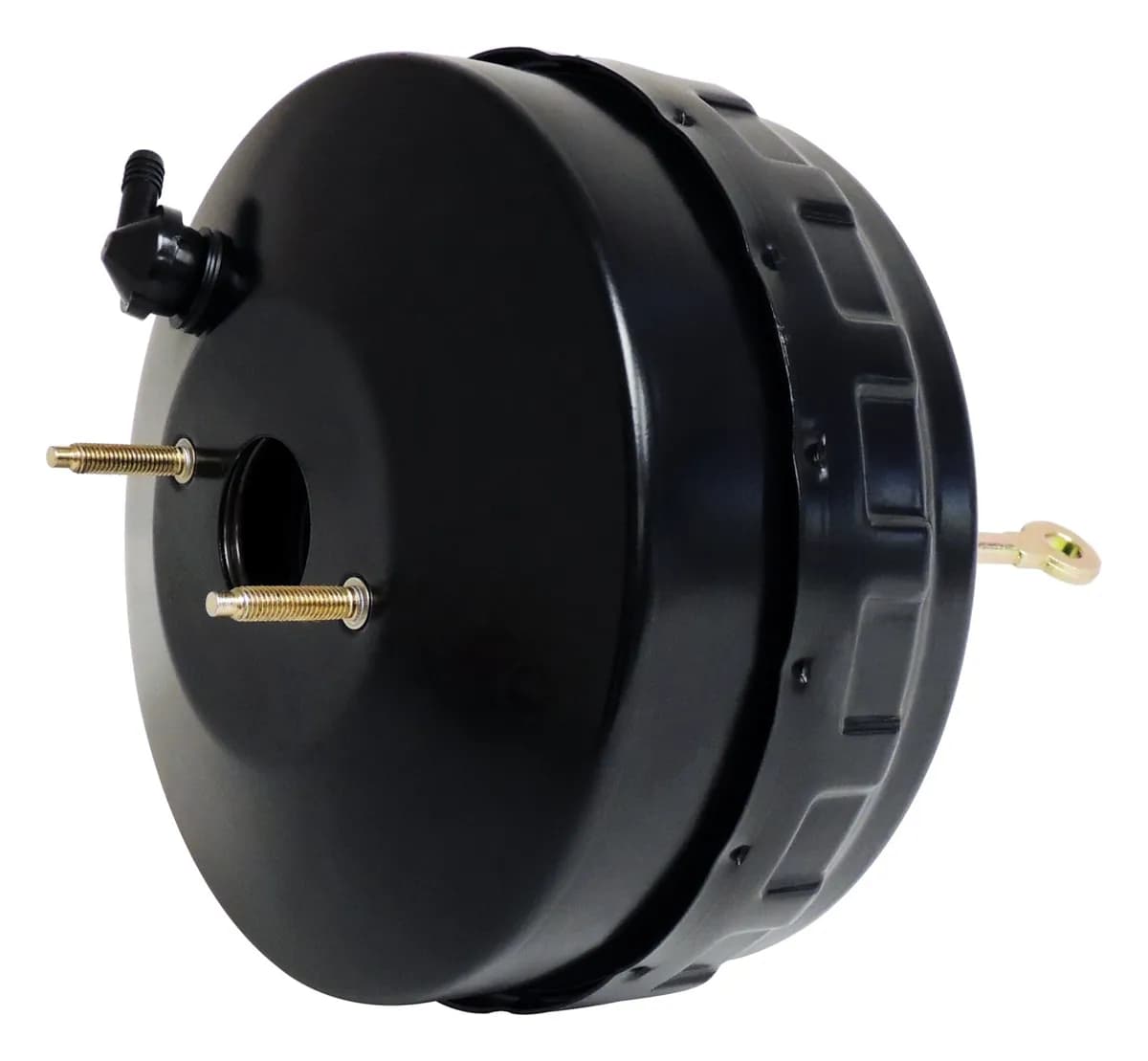 Power Brake Booster; Black; Steel; Rubber;