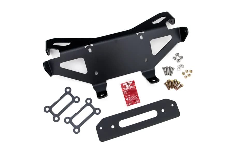 Grimm Offroad Steel Bumper Winch Plate - JT/JL