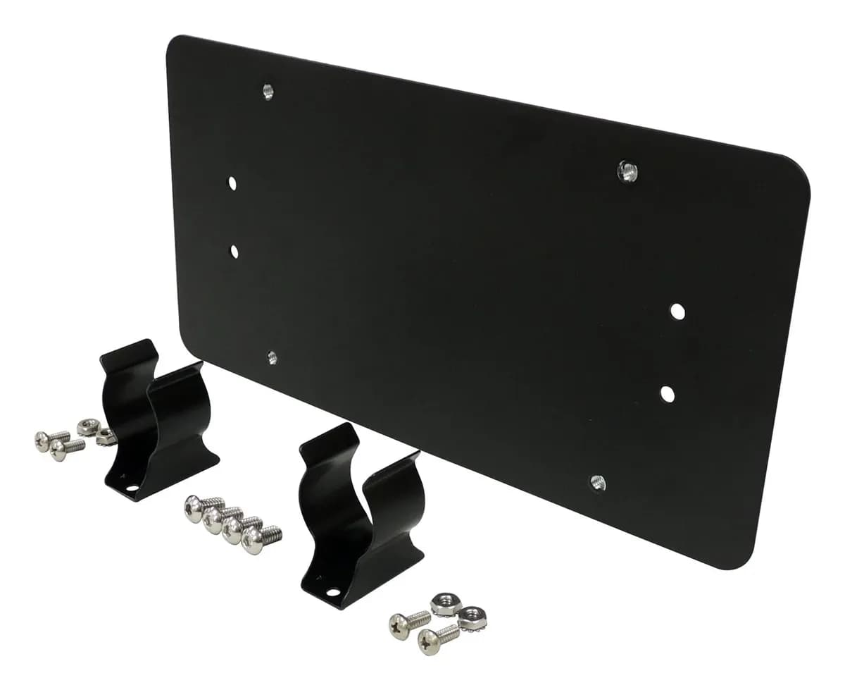 RT Off-Road - Steel Black License Plate Bracket