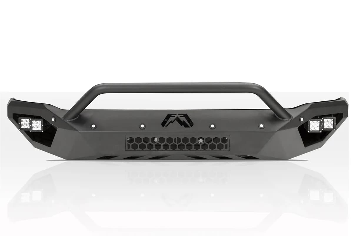 Vengeance Light Box Cover; 2 Stage Black Powder Coated; Front Center; [AWSL];