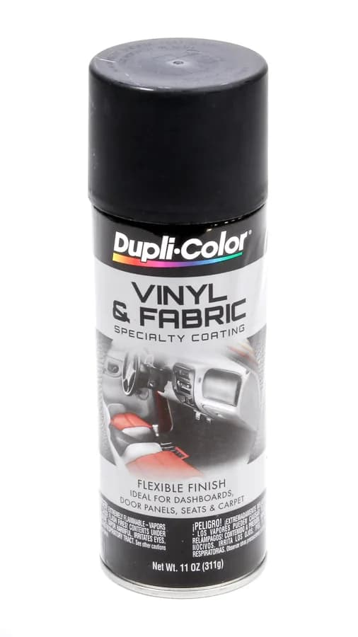Vinyl And Fabric Coating; Flat Black; 11 Oz. Aerosol