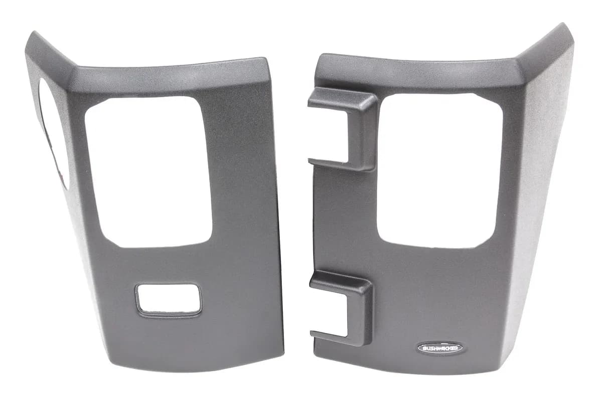 Bushwacker Trail Armor Rear Corners Matte Black - JK 2dr