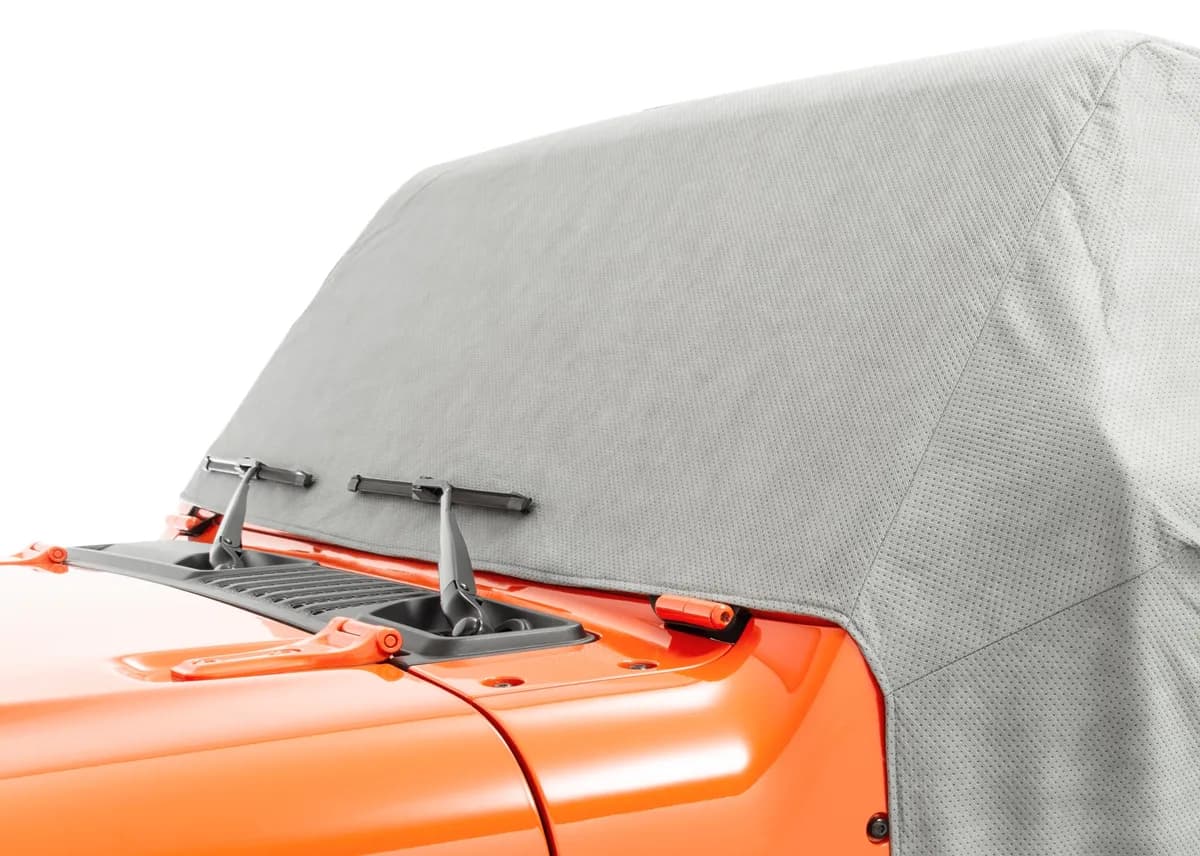 5 Layer Full Door Cab Cover 92-06 Jeep Wrangler Gray MasterTop