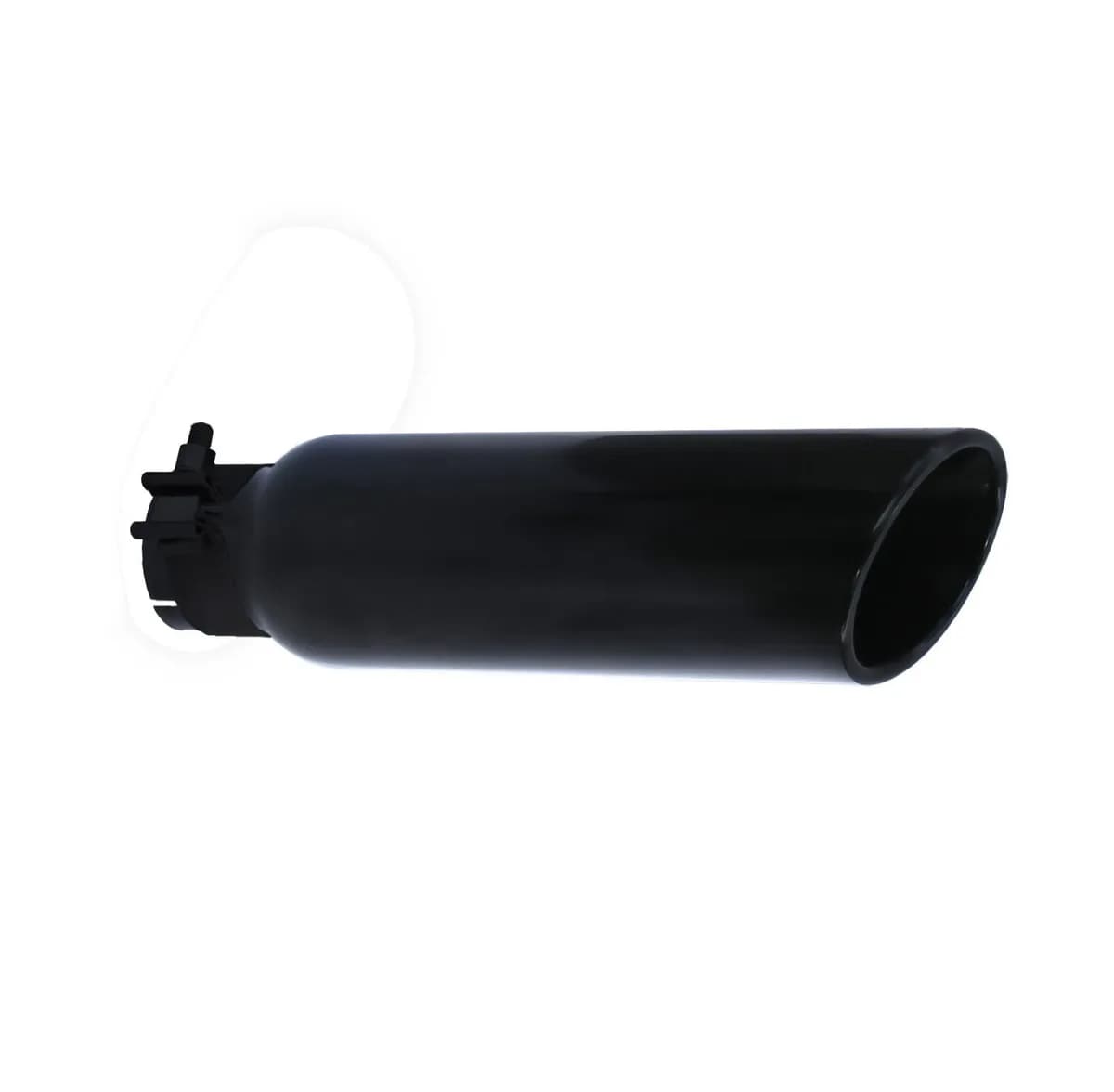 Go Rhino GRT25414B - Black Powder Coated Stainless Steel Exhaust Tip - Textured Black