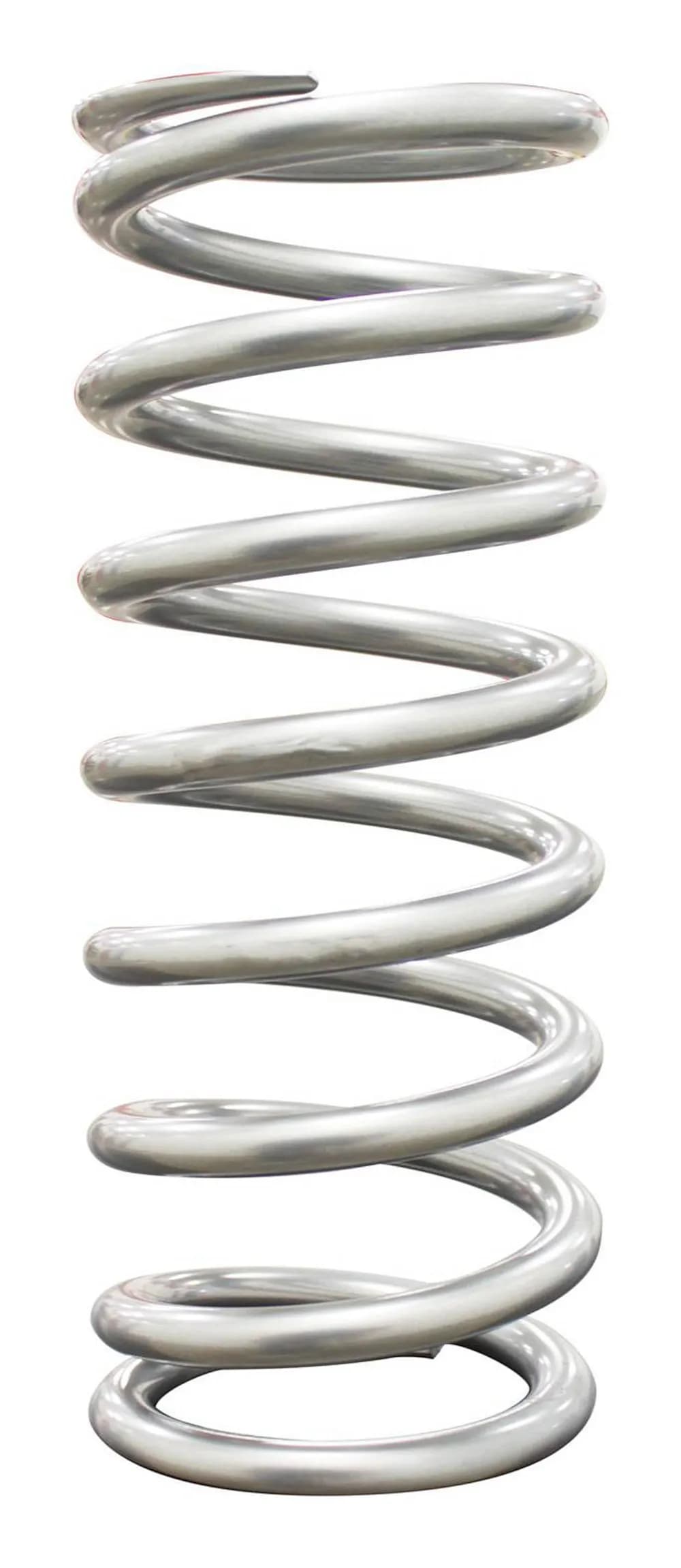 QA1 12HT095 Spring, Cr-Si High Travel 2-1/2 Id 12 X 95 Lbs/In. Silver Pwdr Coat