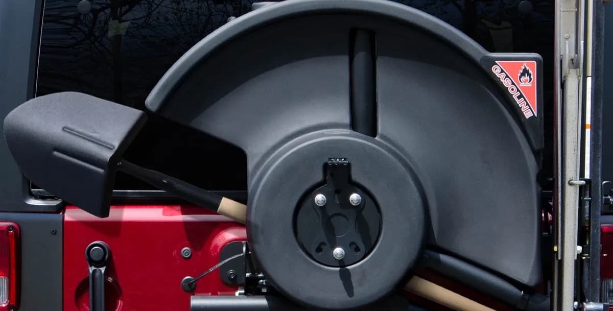 AEV Fuel Caddy for JK Wrangler and JL Wrangler