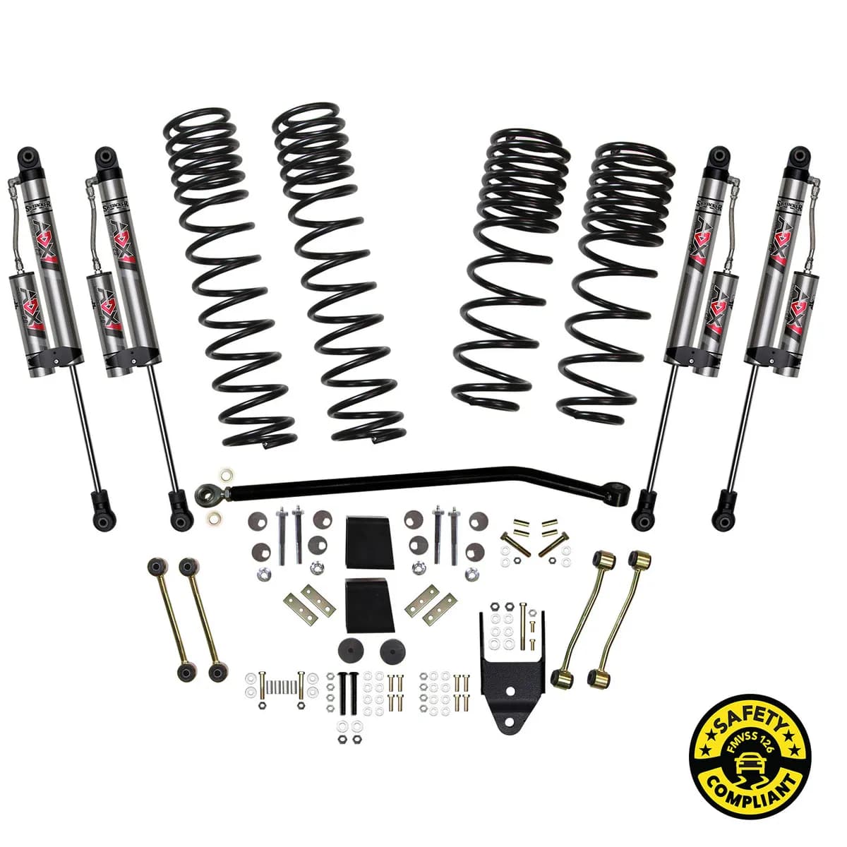 18c Jeep Wrangler JL 4DR Rubicon Gas 4 In. Suspension Lift System w/ Adx Sho