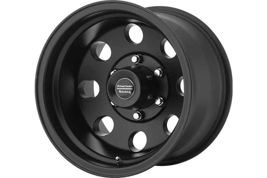 American Racing AR172 Series Baja Wheel, Satin Black 15x8 5x5 - JT/JL/JK