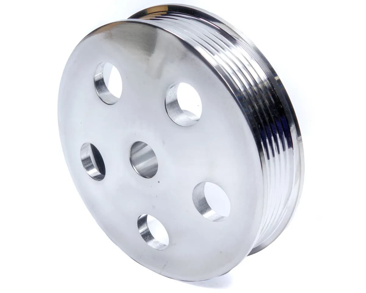 Pulley - Aluminum - Polished - Serpentine - 8020710