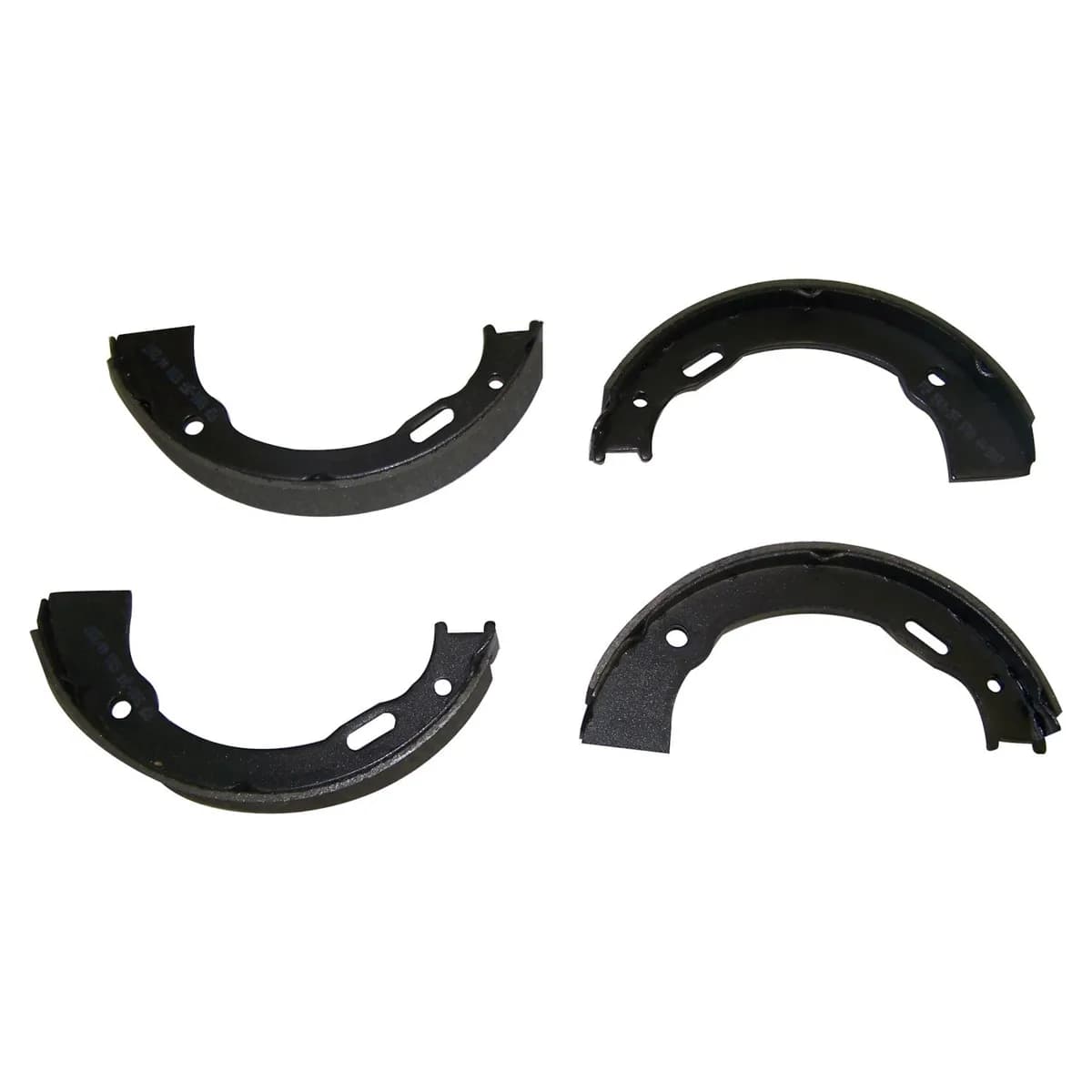 Crown Automotive Jeep Replacement 4762114 Rear Parking Brake Shoe & Lining Set for 1994 Jeep ZJ w/ Rear Disc Brakes