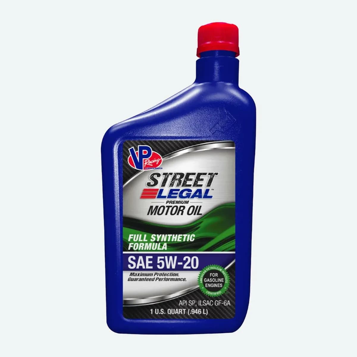 VP Racing Fuels VP3952043 Street Legal Synthetic Formula 5W-20 (GF-6) Qt