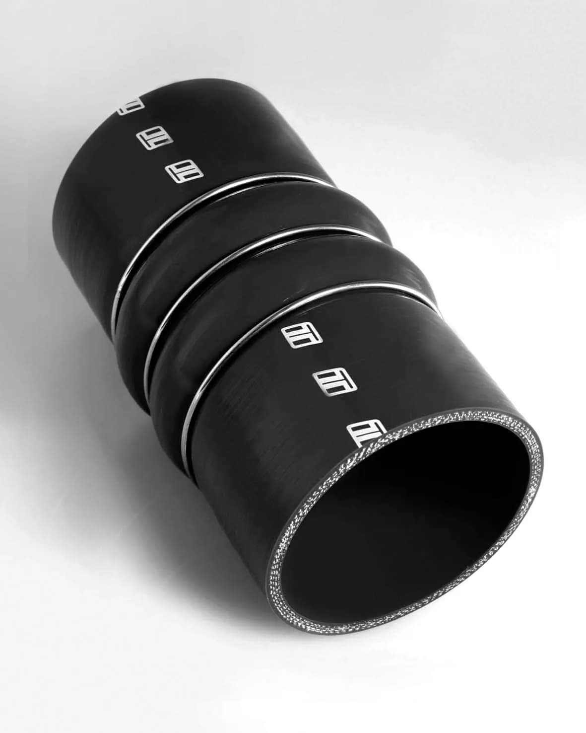 Double Hump Hose 2.50 - Black Automotive type Universal